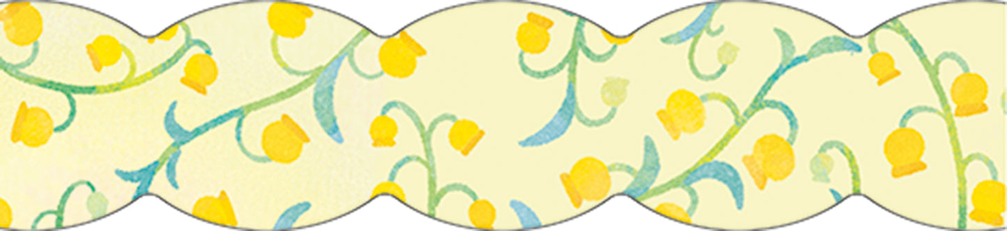 SODA transparent Masking Tape 0.6" Shaped / Sandersonia