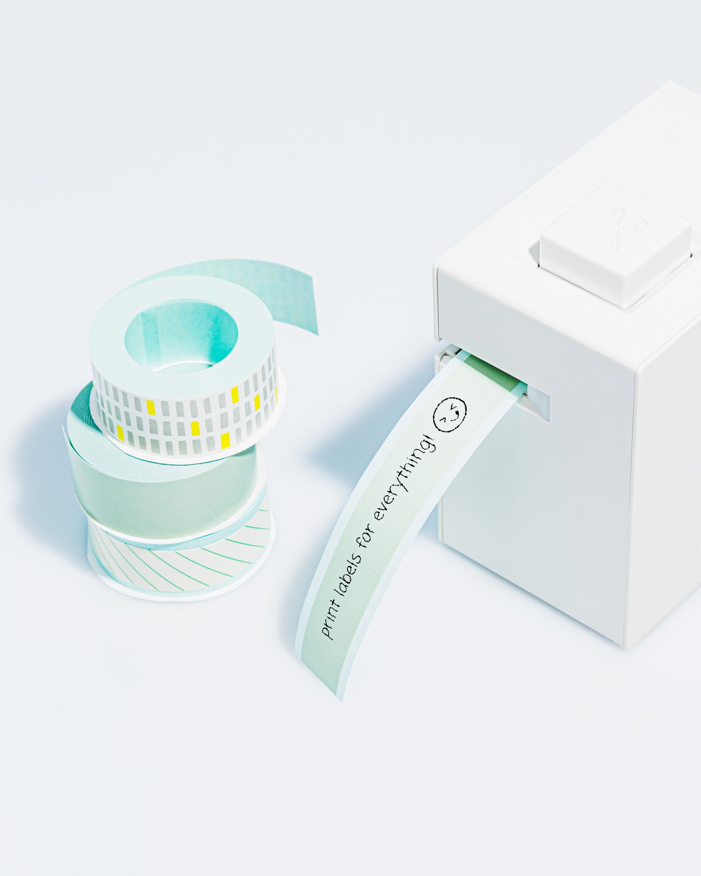 TEPRA Lite Starter Pack Set (Tepra Body x 1, 3 tapes set) Palm-size Label Printer for Organizing, Labeling, Decorating