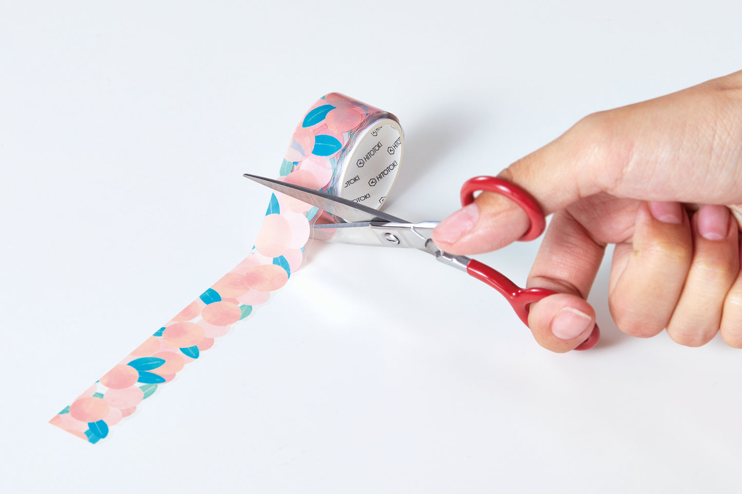 SODA transparent Masking Tape 0.8" Sticker / Flower Crown