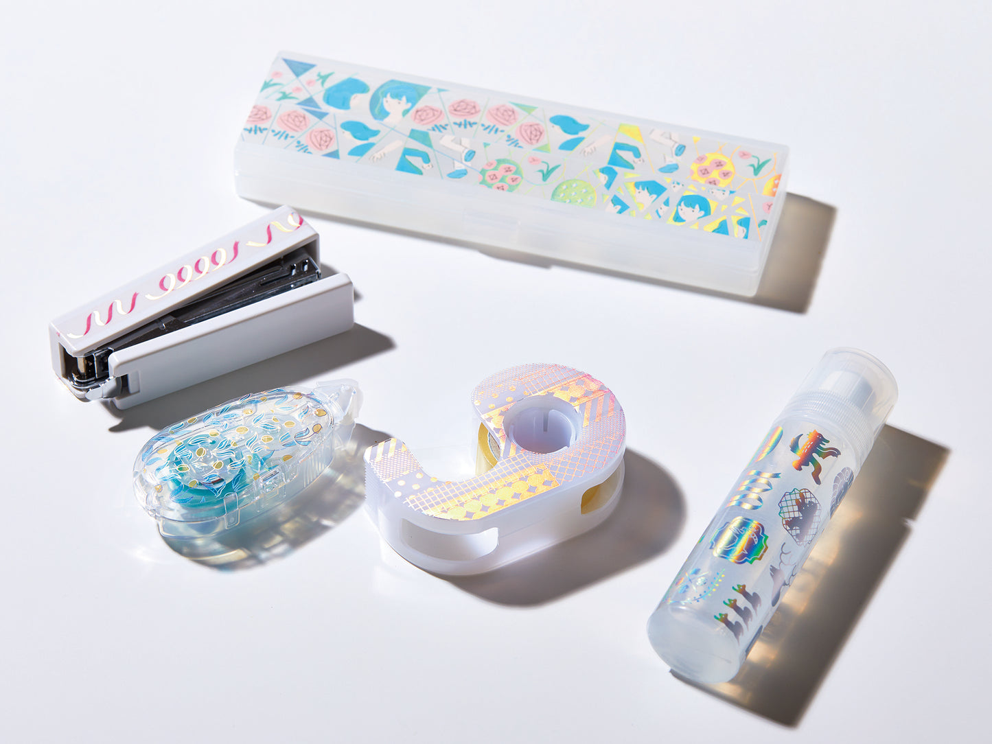 SODA transparent Masking Tape 0.8" Sticker / Flower Crown