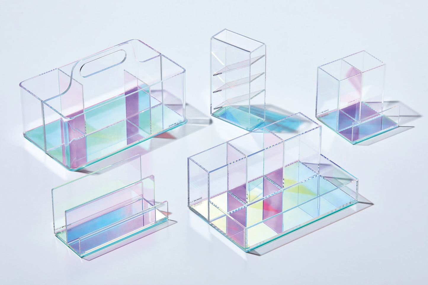 Lumillia Acrylic Desk Organizer