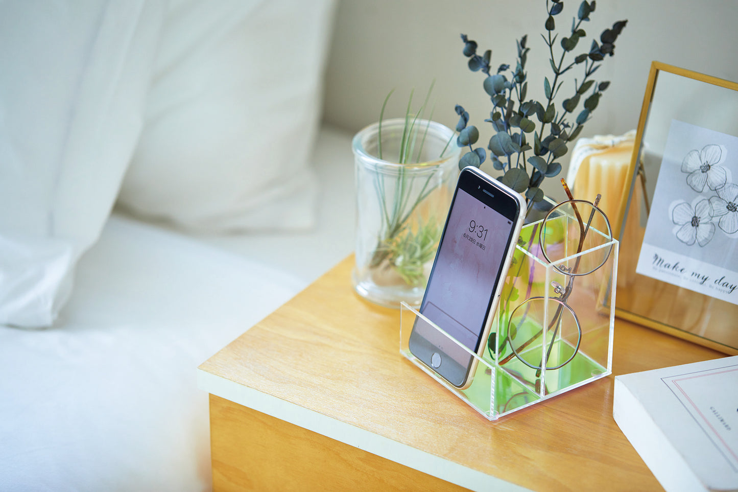 Lumillia Acrylic Desk Organizer