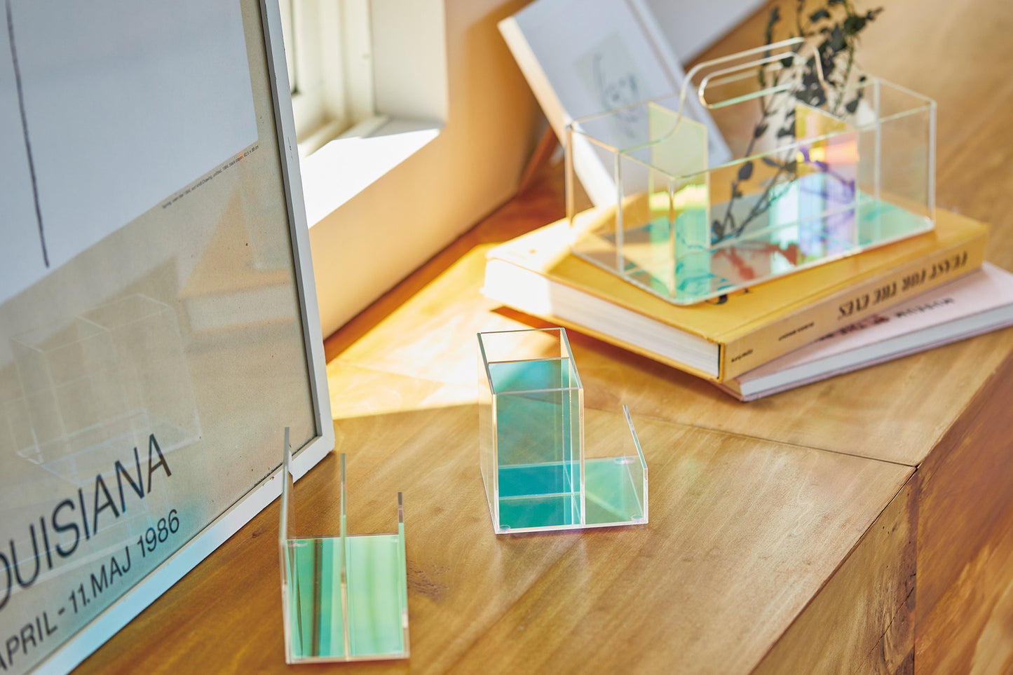 Lumillia Acrylic Desk Organizer