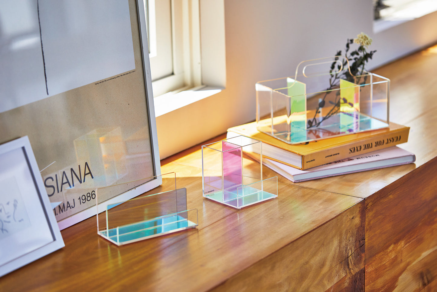 Lumillia Acrylic Desk Organizer