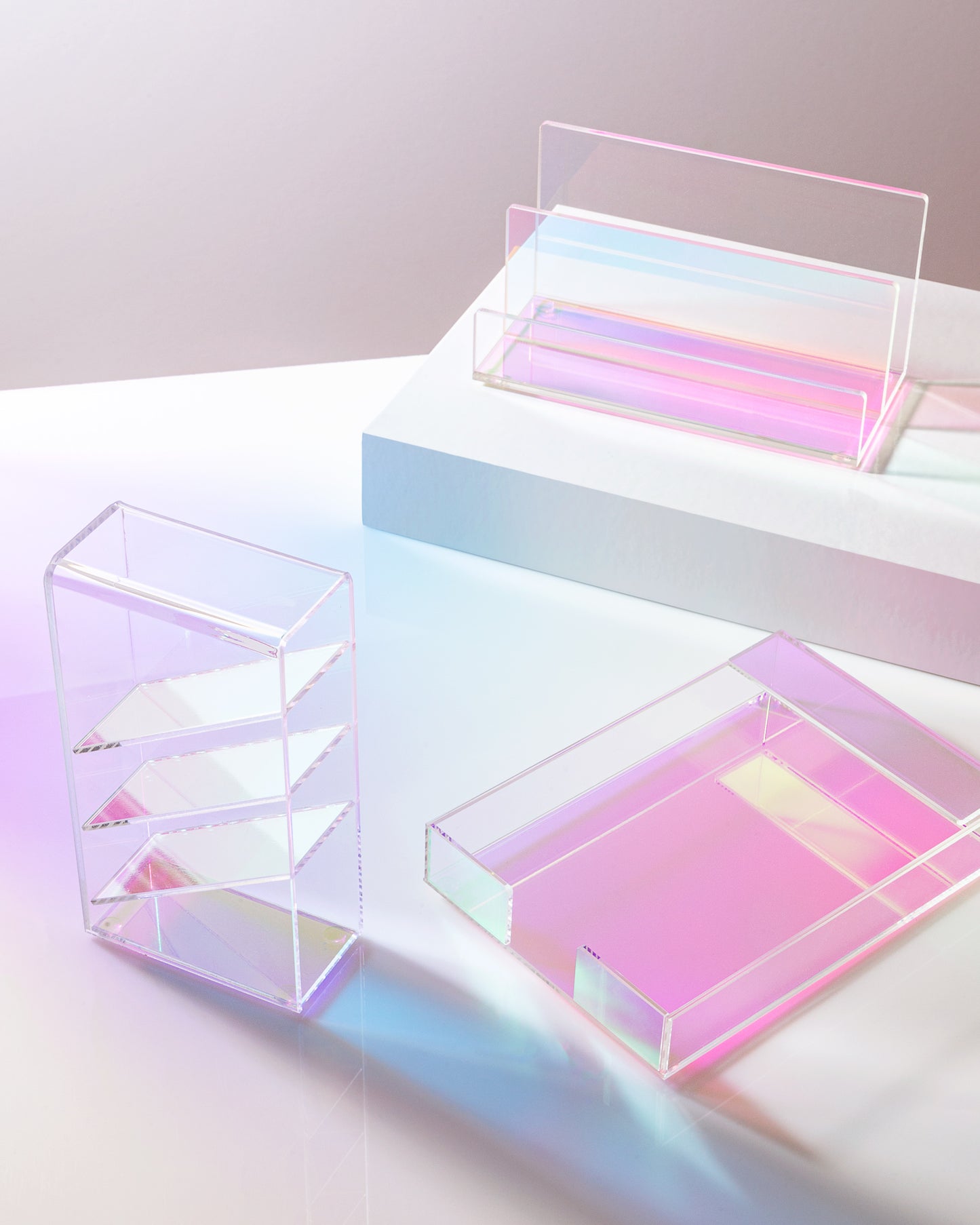 Lumillia Acrylic Desk Organizer