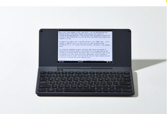 Why the pomera DM250US Is the Ultimate Digital Typewriter for Focused Writing