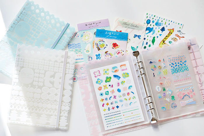 OTONA Sticker Collection - Binder Type White