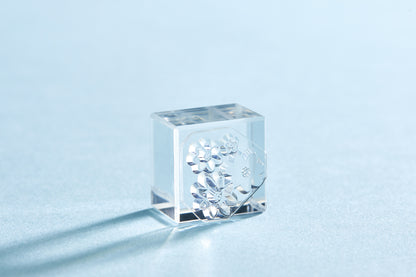 KORI JIRUSHI Crystal clarity stamp - 6 Set Box (Flower set)