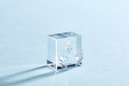 KORI JIRUSHI Crystal clarity stamp - 6 Set Box (Flower set)