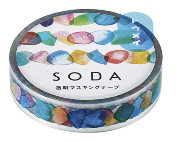 SODA transparent Masking Tape