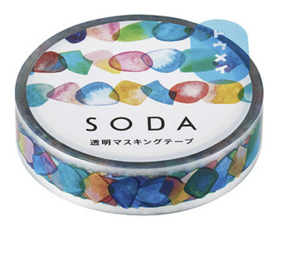 SODA transparent Masking Tape