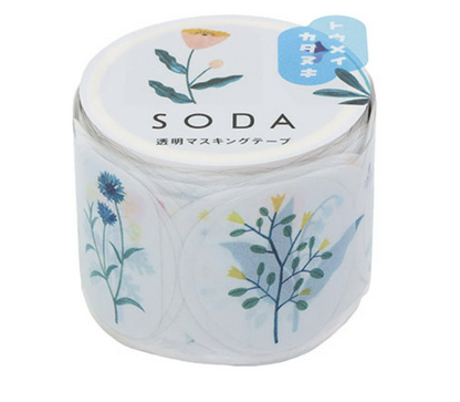 SODA transparent Masking Tape