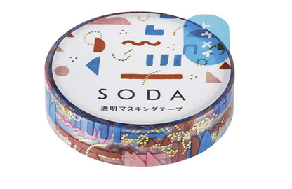 SODA transparent Masking Tape