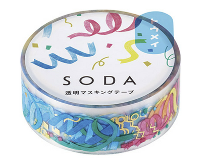 SODA transparent Masking Tape