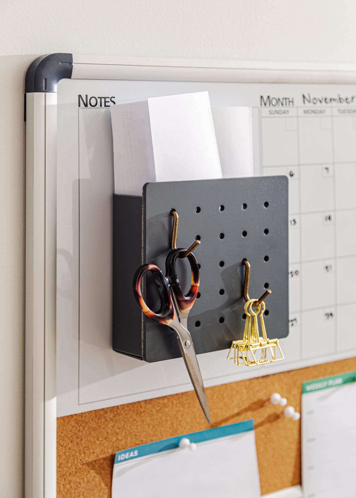 Haru Peggy Magnetic Pegboard Organizer