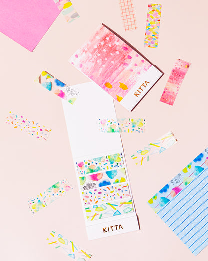 Pre-cut Decorative Tape KITTA WASHI Tape