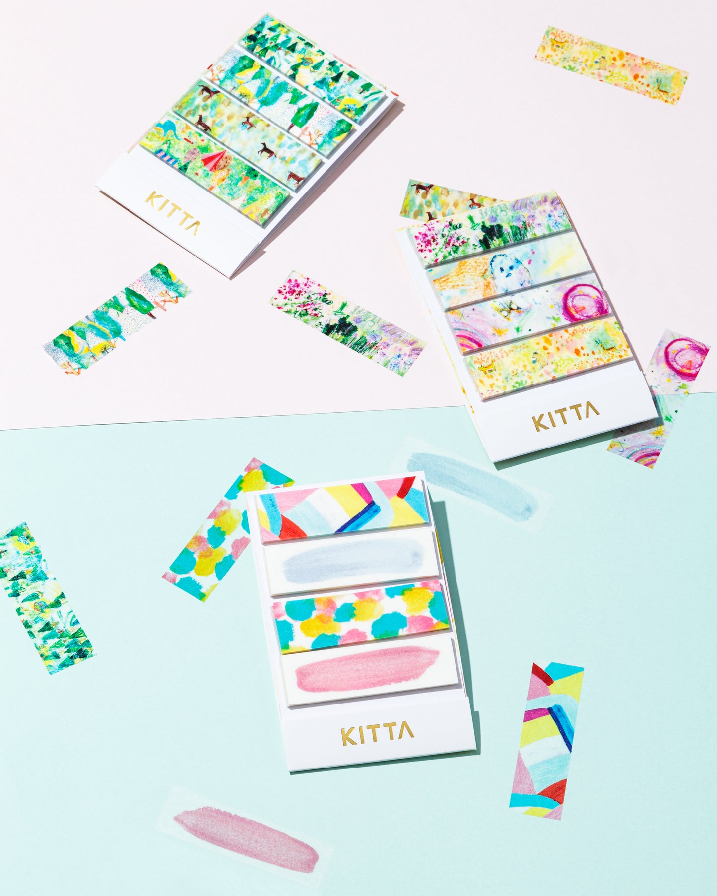 Pre-cut Decorative Tape KITTA WASHI Tape