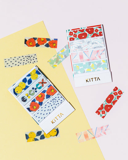 Pre-cut Decorative Tape KITTA WASHI Tape