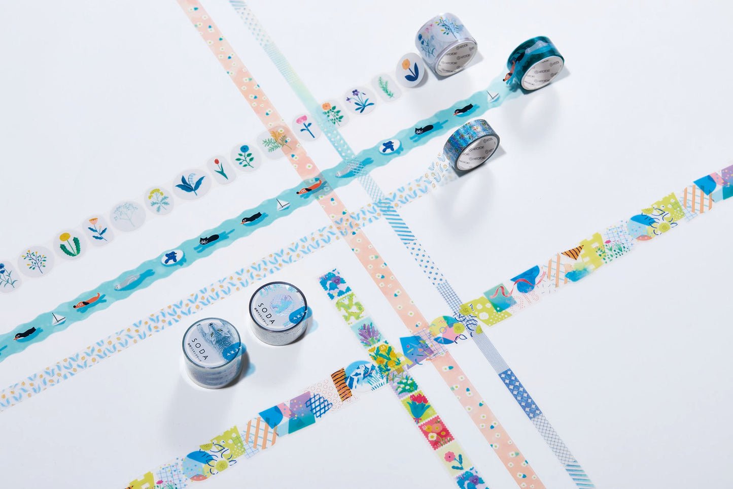 SODA transparent Masking Tape