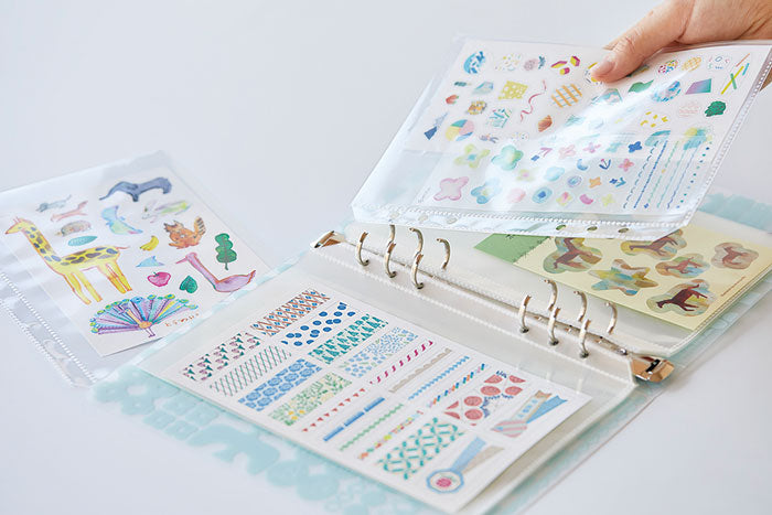 OTONA Sticker Collection - Binder Type Light Blue