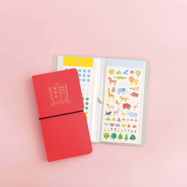 OTONA Sticker Collection File Red